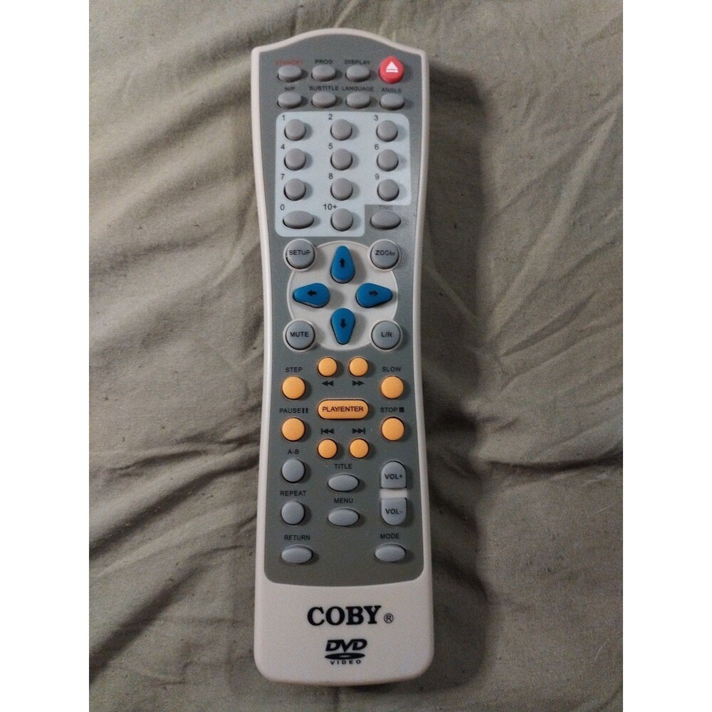 COBY KF-3000B Remote Control for DVD515, DVD527, DVD627